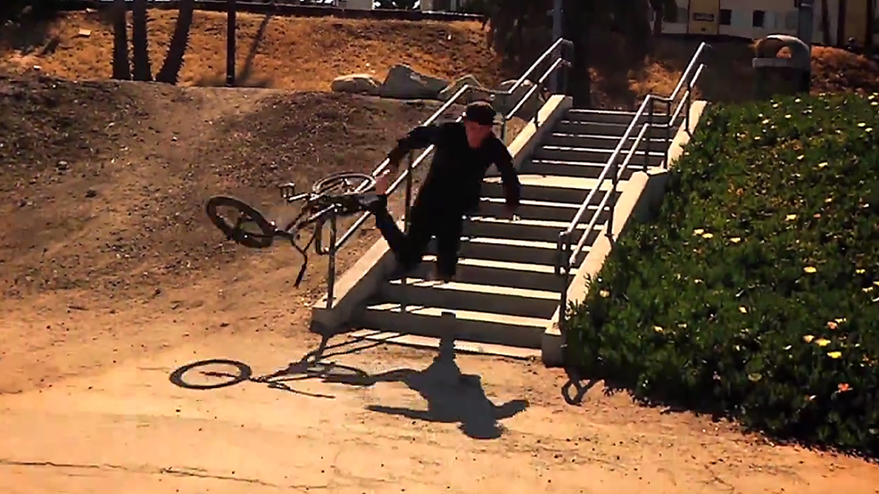 Crooked World BMX: Calvin Kosovich used someone else's toothbrush to clean a wound